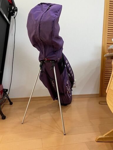 ONOFF オノフ　レディース用キャディーバッグ　パープル OB0722, キャディバッグ, ONOFF