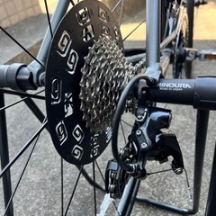 使用回数3回，走行距離３㌔未満，カーボンフレームサイズ48cm