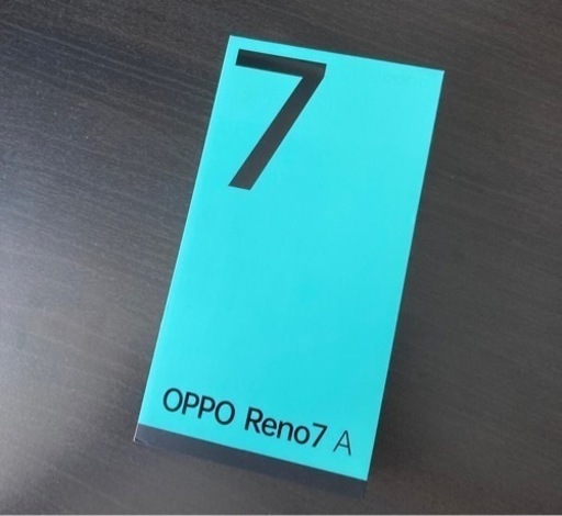 【未使用】OPPO Reno7 A ドリームブルー　スマホ本体