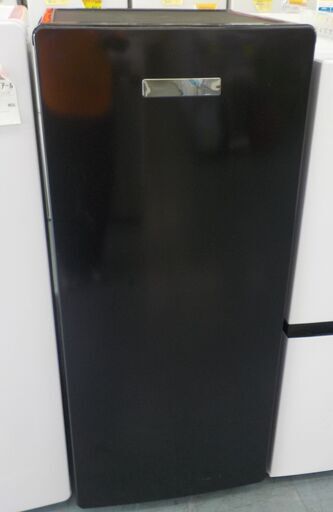 ID007012　冷凍庫１３８Ｌ（黒）２０２２年ハイアール製