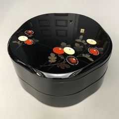 【美品】花井幸子デザインの二段重箱