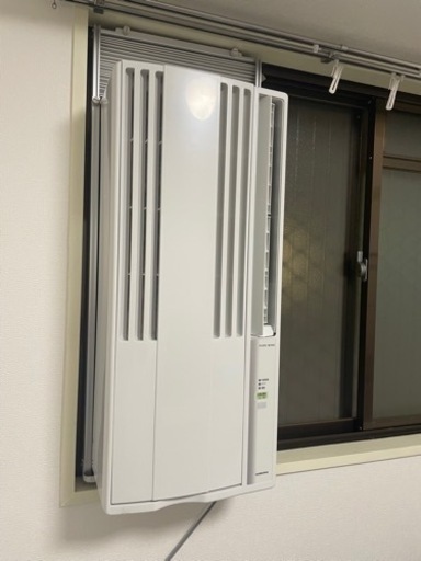 コロナ ウインドエアコン CW-1622R-WS 窓用エアコン 冷房専用