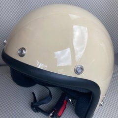 LH-2 ロータイプジェットヘルメット レディースサイズ アイボリー