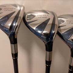 交渉可能！新品ホンマ・ユーティリティＳＲ３本セット！