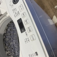 091103 シャープ 5.5kg洗濯機 2021年製