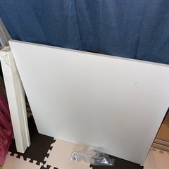 【無料】IKEA テーブル白75×75  9/25まで