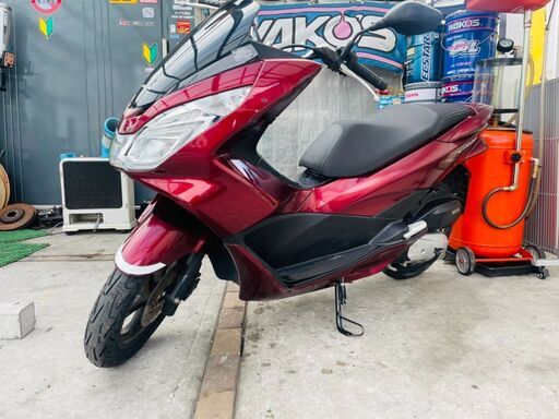 ★実動！PCX 125 JF56 走行2.2万km 前後タイヤ新品！LEDヘッドライト！ 千葉 木更津から ローンOK！ 配送OK！ 通勤 通学 125cc★