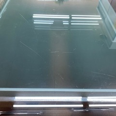 R212 NITORI トップガラス、ダイニング5点セット、幅150cm 美品