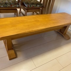 ナフコ　ダイニングテーブル4人掛け
