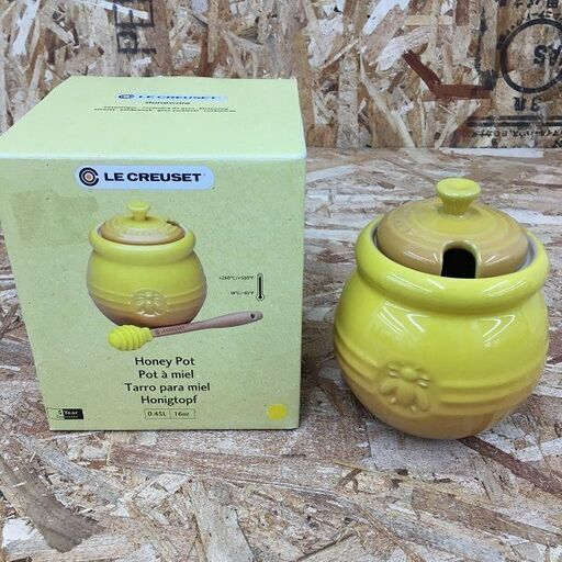 新品】LE CREUSET ル・クルーゼ ハニーポット ＆ ディッパー