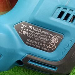 マキタ JR188D レシプロソー【野田愛宕店】【店頭取引限定】【中古】管理番号：IT55NF197CR3 マキタ JR188D レシプロソー【野田愛宕店】【店頭取引限定】【中古