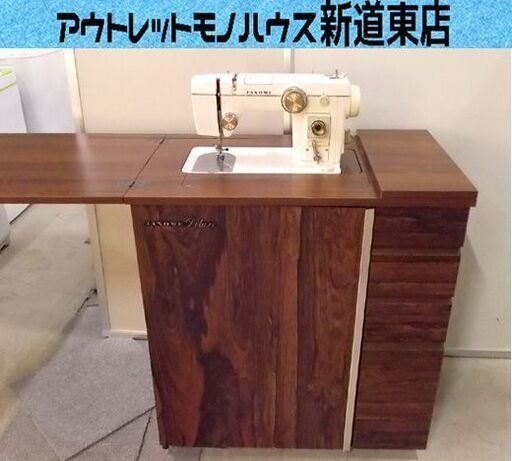 JANOME ミシン 台付き MODEL 802 通電 ジャンク品 ジャノメ らくらく発送 札幌市東区 新道東店