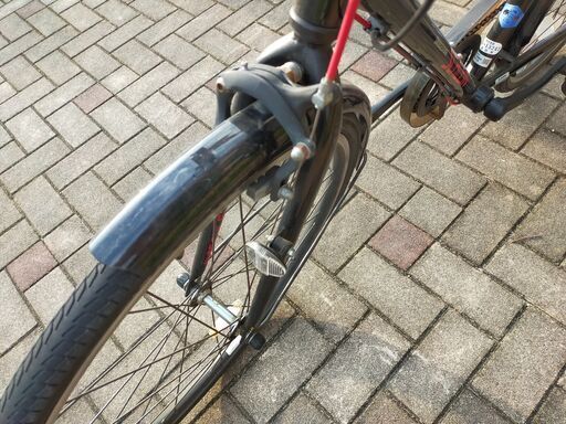 福岡市引き取り限定】中古 ブリジストン ジュニア向け自転車 シュ