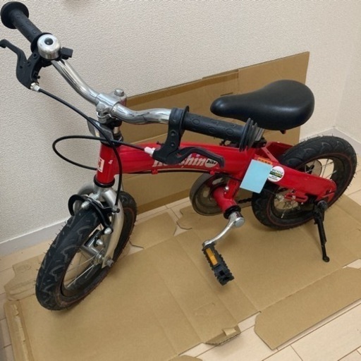 【お値下げ】へんしんバイク　12インチ　赤