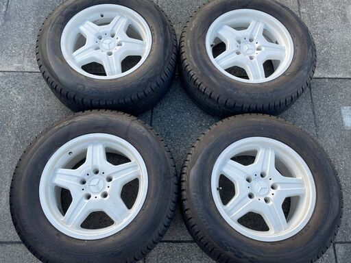 メルセデスベンツ Gクラス ゲレンデ ◆AMG  ダンロップ MO 285/60R18 タイヤ ホイール 4本SET