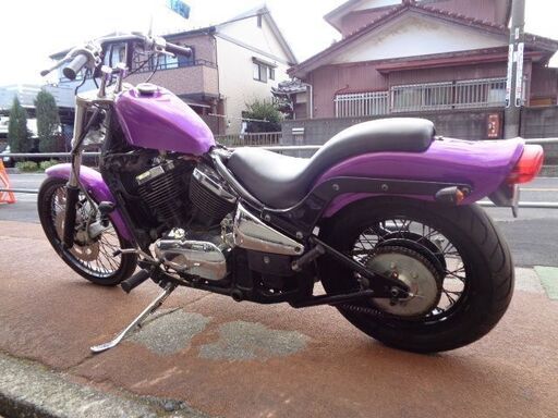 NO.4426　バルカン４００　水冷４サイクルＶツインエンジン　カスタム多数　メタリックパープル　☆彡 NO.4426 バルカン400 水冷4サイクルVツインエンジン カスタム多数