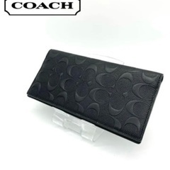 COACH二つ折り長財布