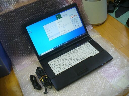 下取り・発送可！富士通 LIFEBOOK Core i3 USB3.0 HDMI付 Windows 10 Pro(64bit) / Office 2016 Professional インストール済（ライセンス認証済）15.6インチ ノートPC