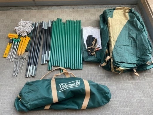 コールマン ドームテント BC DOME 270 PLUS 中古 コールマン ドームテント BC DOME 270 PLUS 中古