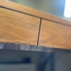 【緊急セール】おしゃれなデスク：Glan（グラン） クールモダンシリーズ デスク ×２台  L字で利用可能