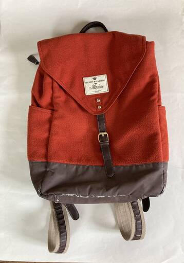 中古 リュックかわいいファッションリュック赤フェルト素材リュックサック Mimi 池田のバッグ リュック サック の中古あげます 譲ります ジモティーで不用品の処分