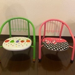 子供椅子　二つセット