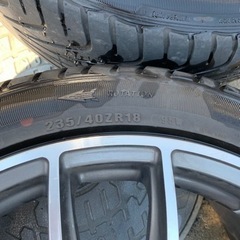 BMW 18インチ 社外ホイール　タイヤセット　235/40R18