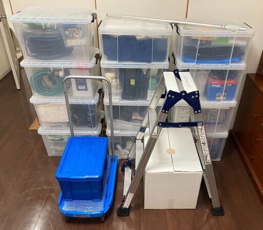 【受け渡者決定】ハウスクリーニングセット　まとめ売り　新規開業の方などにお勧めいたします。横浜市鶴見区にて引き取り限定
