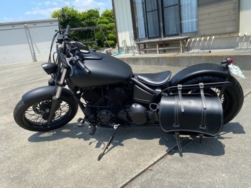 ドラッグスター400 キャブ車　キャブレター　カスタム　マッドブラック　艶消し黒