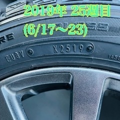 155/65R14 スタッドレス　ホイールセット×4本