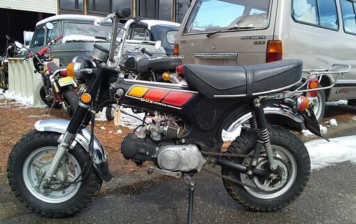 ホンダ ダックス ＳＴ７０ＶⅡ クラッチ付き４速 油圧テレスコフォーク 若番ＳＴ７０－６２０００８３ 書付き実動