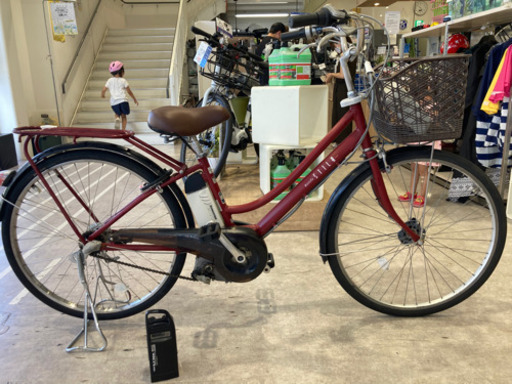 電動自転車【ブリヂストン】バッテリー2つ付き