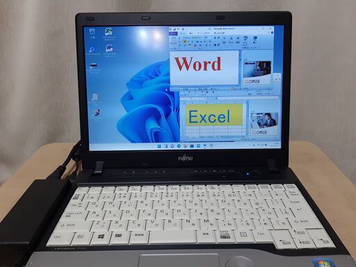 済み_Win10Pro(Win11も可)　富士通 LIFEBOOK P772/E ノートパソコン（お試しOK）OFFICE2010 STARTER Core i5-3320M 2.6GHz 4GB