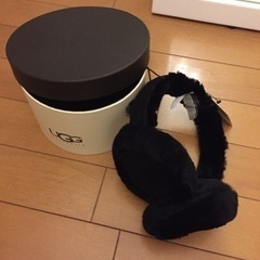 【新品未使用】UGG イヤーマフ 耳あて ブラック　