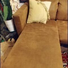 【本日中】14日までにお引き取り出来る方歓迎　ヴィンテージ風　カウチソファ