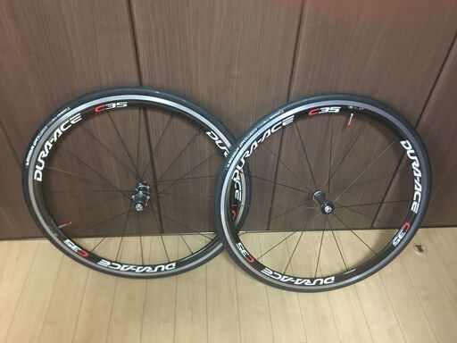 【取引終了】ホイールのグレードアップに是非！！シマノ SHIMANO デュラエース Dura Ace WH-7900 C35