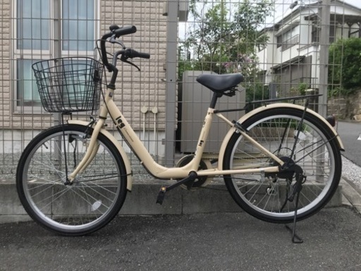 自転車 (美品)コーナン leg 変速自転車