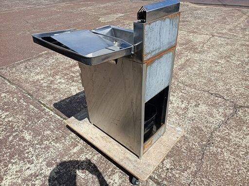 マルゼン MGF-13J ガスフライヤー 13L LPガス用『中古、パーツ不足品