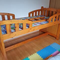 子供用2段ベッド(マット付き)