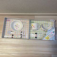 【新品】ミキハウス　テーブル食器セット【箱入】