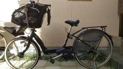 中古 電動自転車 子供乗せ 節約 2人乗りアンジェリーノ ブリヂストン 