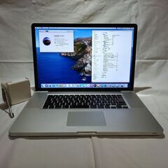 MacBook Pro 17インチ A1297 Catalina...