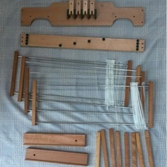 アシュフォード卓上機　60㌢　4枚綜絖(後、綜絖セット追加し8枚綜絖)