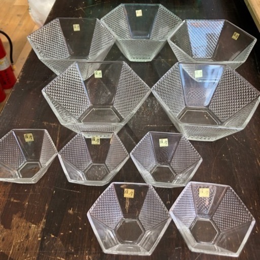 未使用品　ソーメン　器　10点　セット　お買得‼︎   人気商品‼︎   現品限り‼︎
