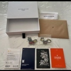 BTS公式 テテデザインのブローチ おまけ付き 