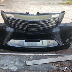 ハイエース3型ワイドcraveフロントバンパースポイラー加工品