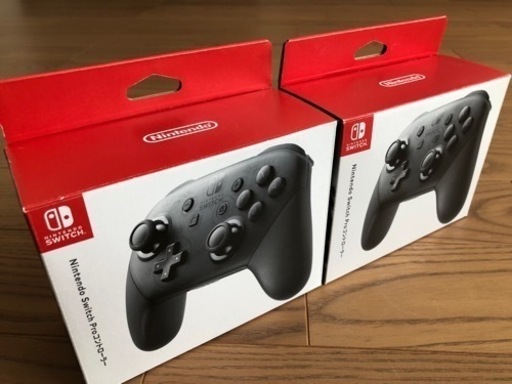 ★他サイト売却済★【新品】Nintendo Switch Pro コントローラー 2個セット