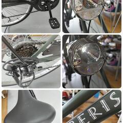 J202  美品！普通自転車  IBERIS  6段変速  LEDオート  27インチ