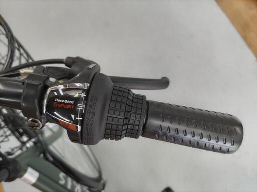 J202 美品！普通自転車 IBERIS ファッション 6段変速 LEDオート 27インチ 