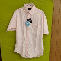 0912-025 ワイシャツ半袖　ピンク　未使用